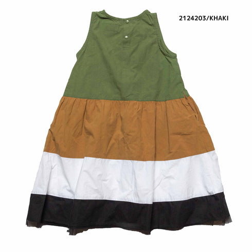 【130~150】 ローンAラインワンピース ★2124203j★キッズサイズ 子供服